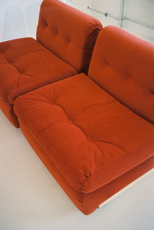 Amanta Lounge Chairs by Mario Bellini for C&B Italia, 1970