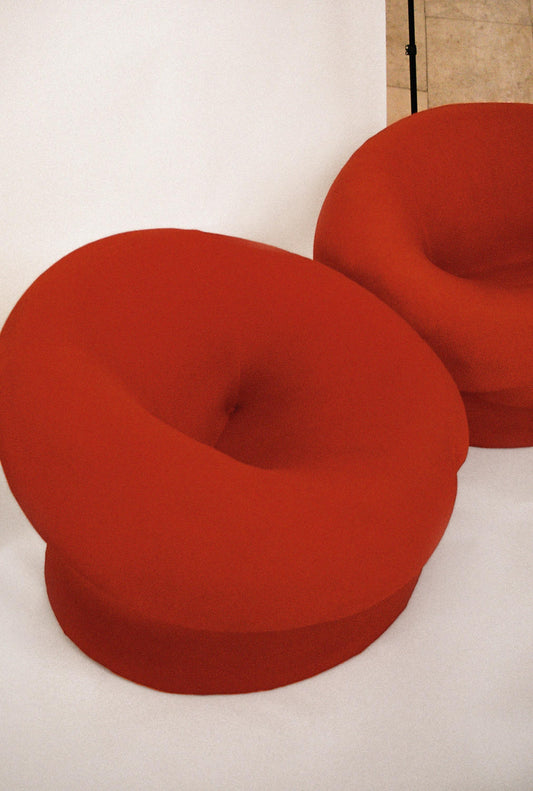 Set of 2 – UP3 Lounge Chair by Geatano Perce for B&B Italia, 1990