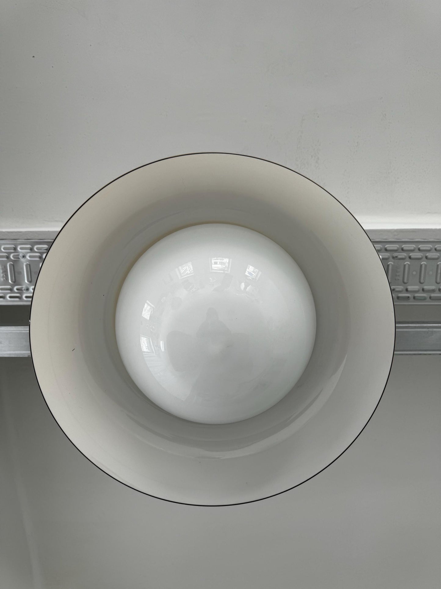 Vistosi Suspension Murano Glass Lamp by Gino Vistosi for Vistosi, 1960