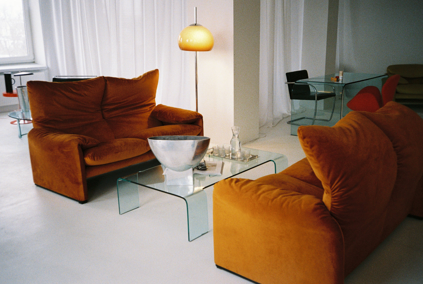 Maralunga sofa by Vico Magistretti for Cassina, 1973