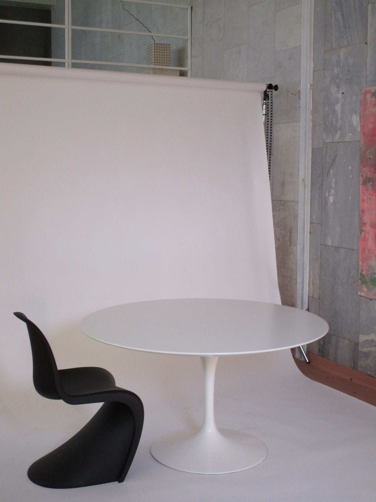 Tulip Dining Table by Eero Saarinen for Knoll, 1970s, Vintage Modernist Design Classic