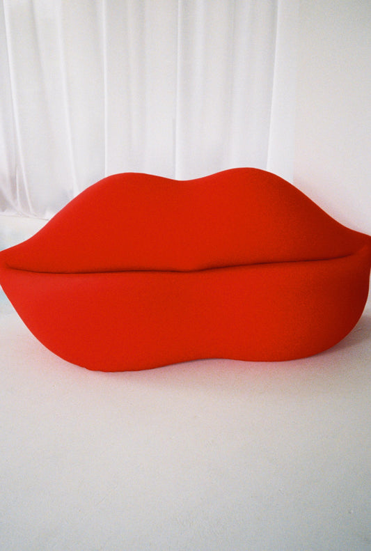 Vintage La Bocca Lips Sofa, 1989, Limited Edition 38/1000, Pop Art Design, Studio 65 for Gufram
