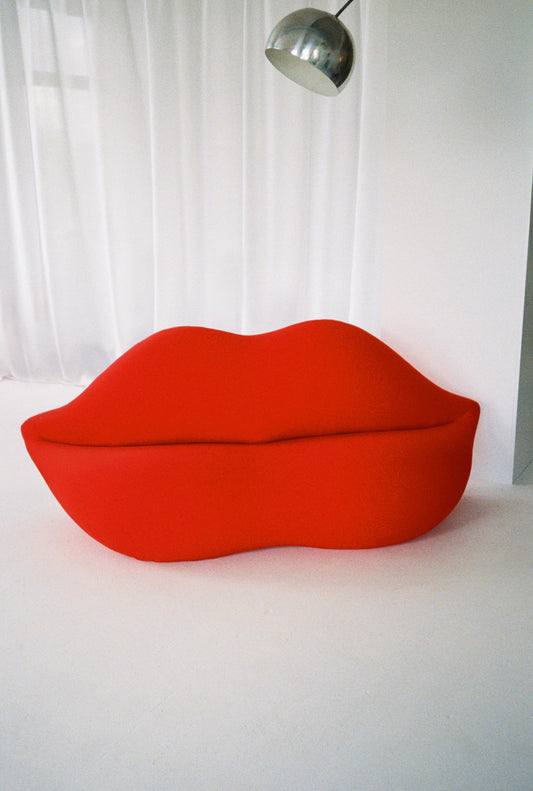 Vintage La Bocca Lips Sofa, 1989, Limited Edition 38/1000, Pop Art Design, Studio 65 for Gufram