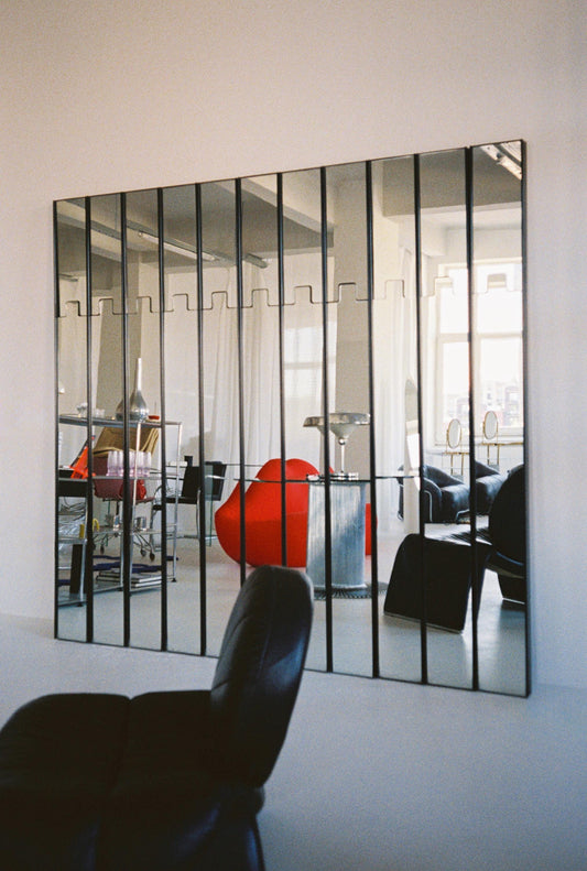 Luciano Bertoncini “Gronda” Modular Mirrors for Elco, Italy, 1970s