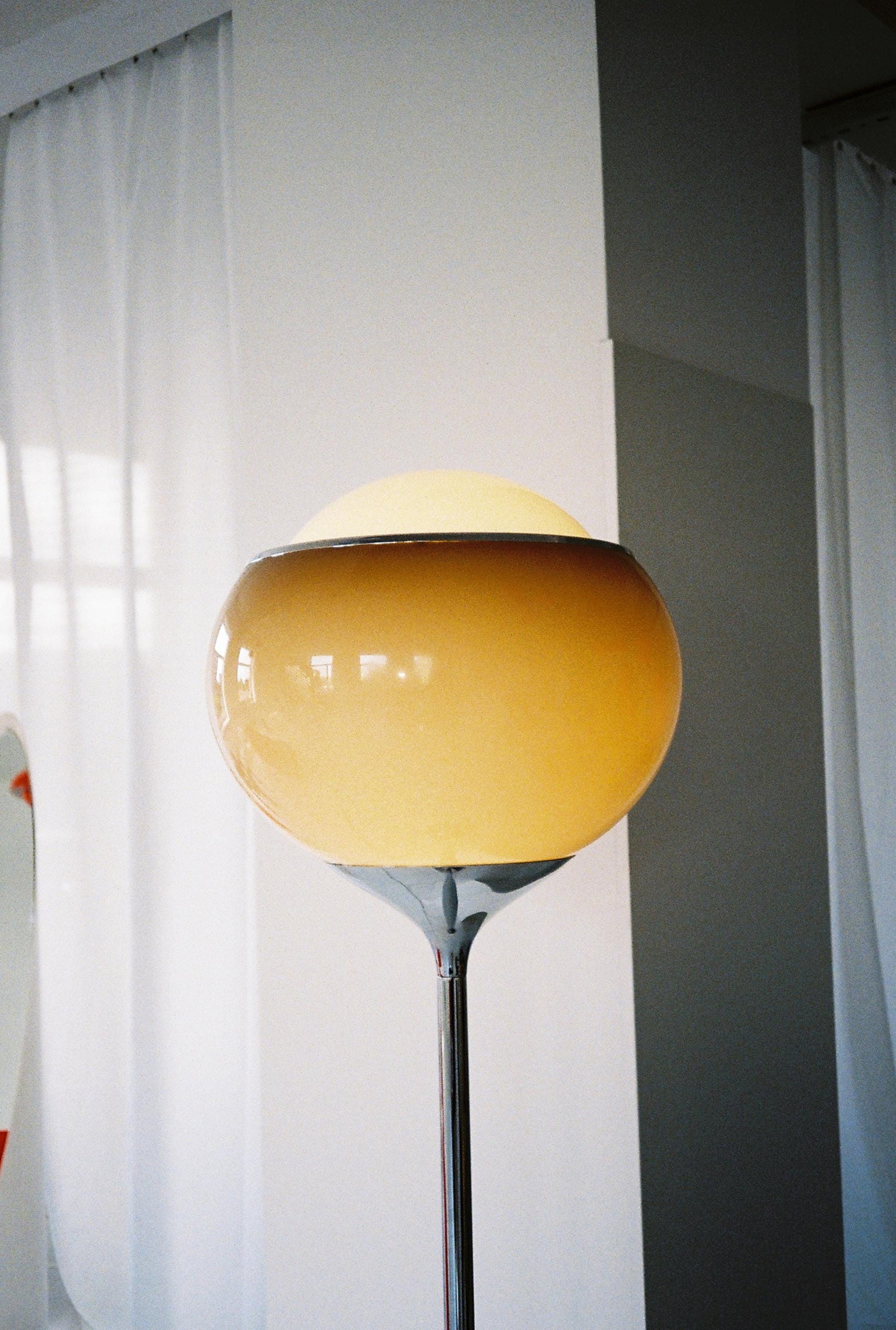 Vintage “Bud” Floor Lamp by Guzzini, Italy, 1970s — Original