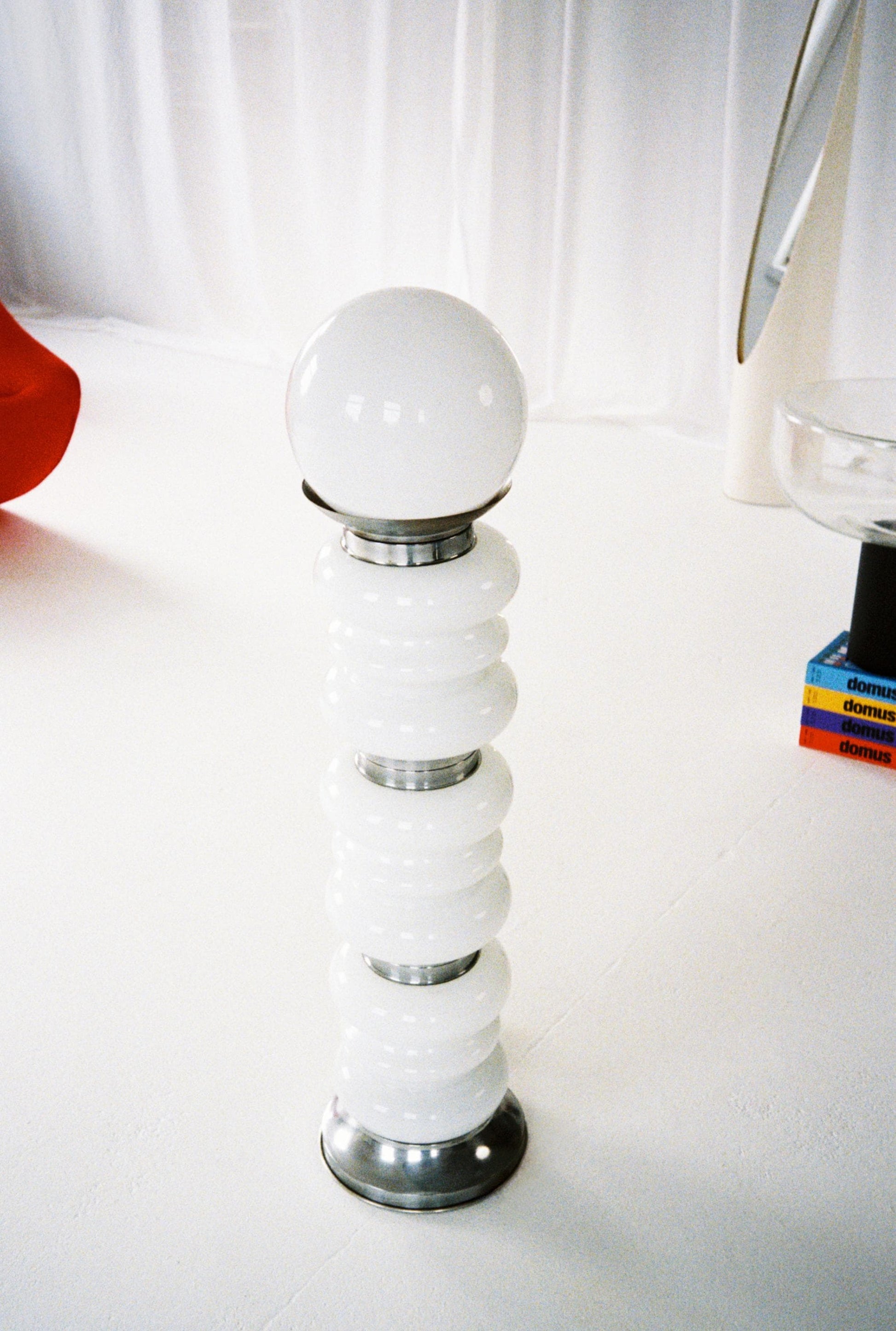 Carlo Nason for Mazzega — Sculptural Murano Glass Floor Lamp (1970s)