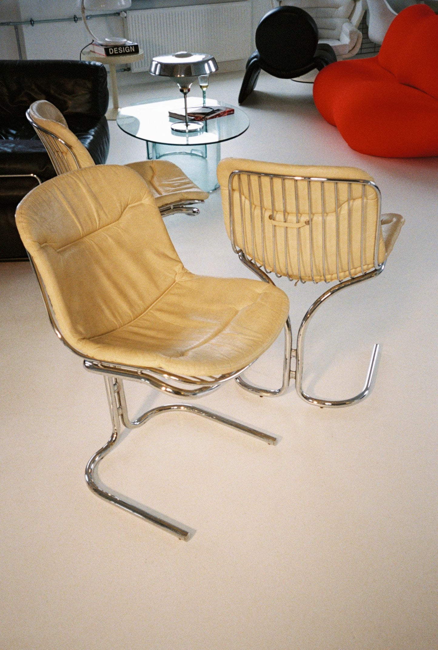 Gastone Rinaldi Cantilever Chair for Rima, Italy, 1970s