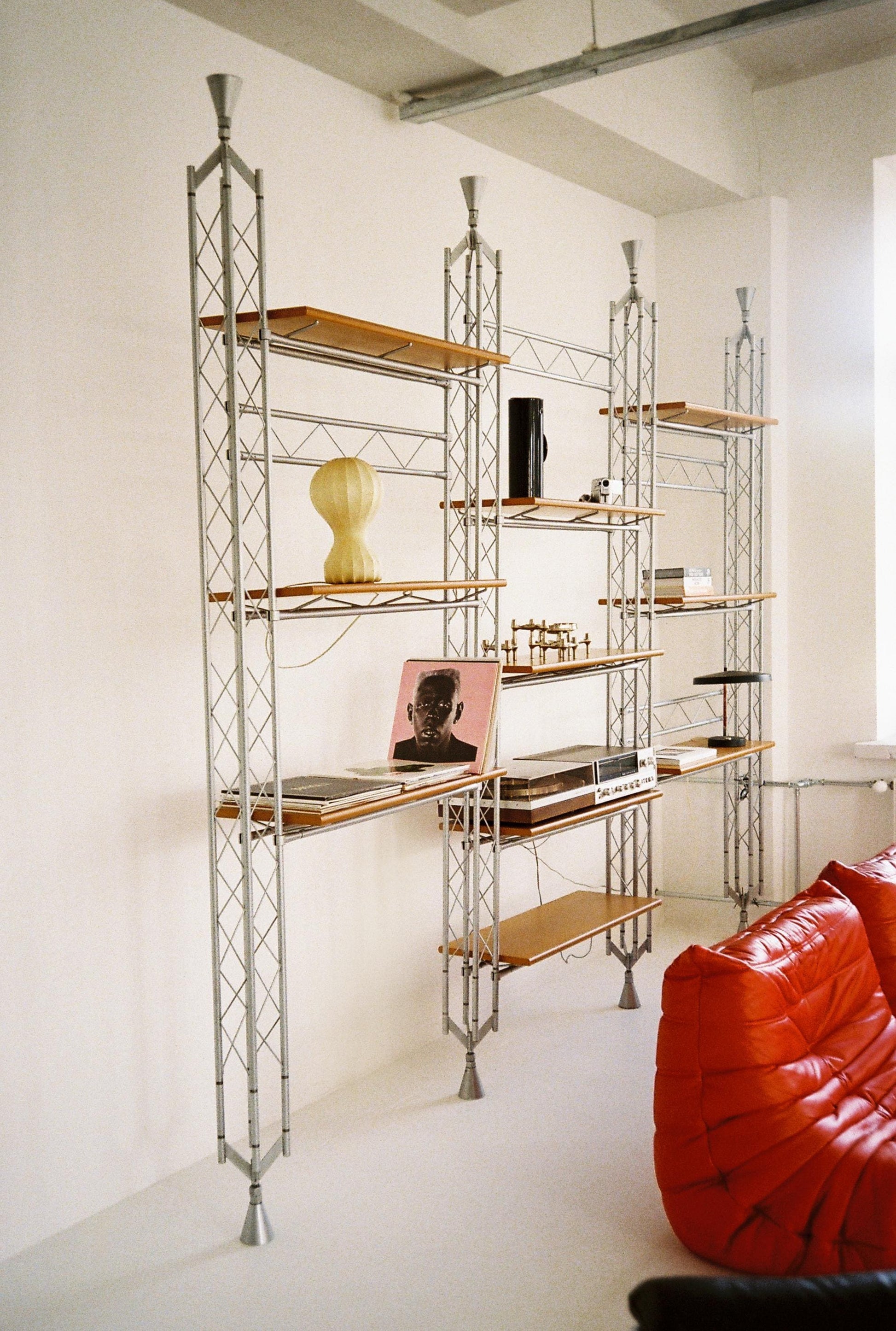 De Pas, d’Urbino & Lomazzi — “Abracadabra” Wall Shelving System (1970s)