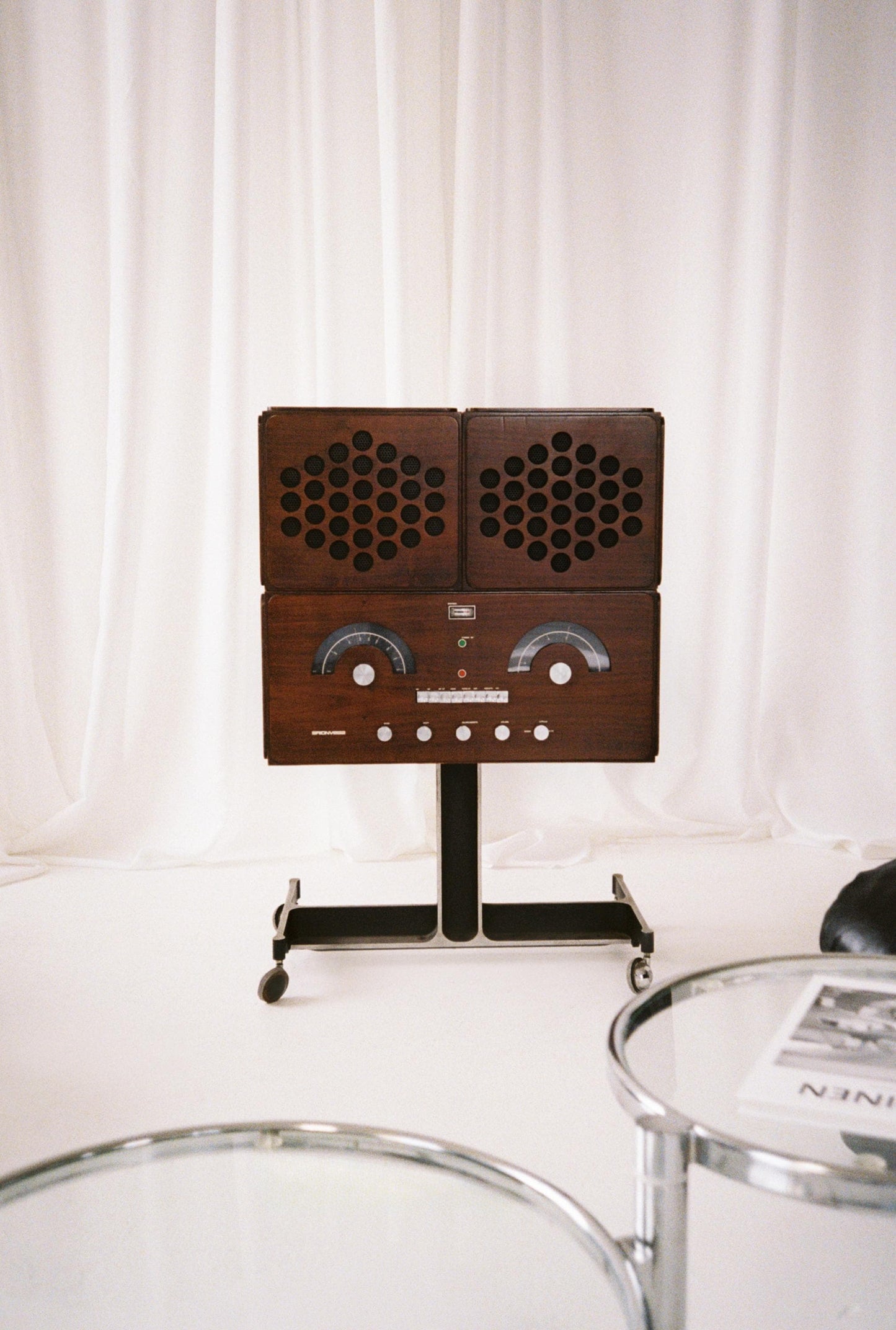 Brionvega RR-126 Stereo System by Achille & Pier Giacomo Castiglioni, 1966, Italian Design Icon